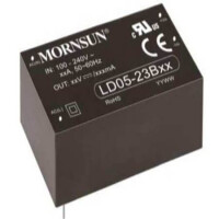 LD03-10B24 AC/DC CONV 3W 85-264VAC 24VDC 125mA - 1