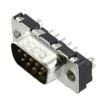 LD09P24A4GX00LF CONNECTOR DSUB 9PIN SOLDER TYPE MALE - 1