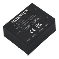 LD10-2WB12 AC/DC CONV 9.96W 21.6-305VAC 12VDC 830mA - 1