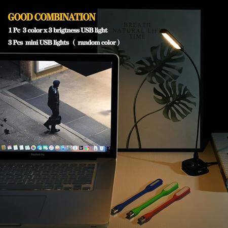 Led Lighting USB - Laptop Keyboard Light Mobile Power Portable Lamp - 5