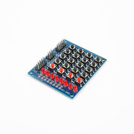 LED Scroller Matrix keyboard - 6