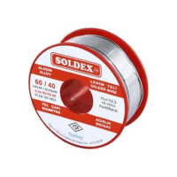 LEHİM TELİ 601202 KURŞUNLU LEHİM TELİ Sn60 Pb40 1,20mm 200gr - 1
