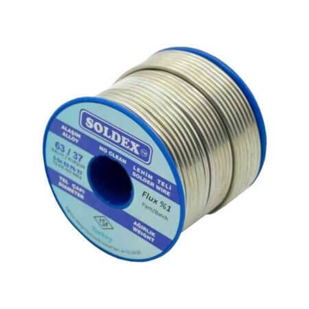 LEHİM TELİ 63N072 NO-CLEAN LEHİM TELİ Sn63 Pb37 0,70mm 200gr - 1