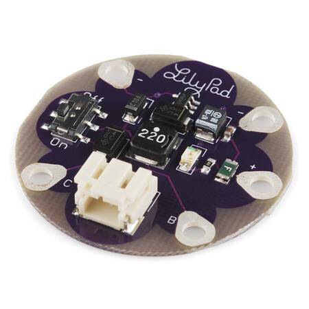 Lilypad LiPower Power Supply Battery Boost Module - 1