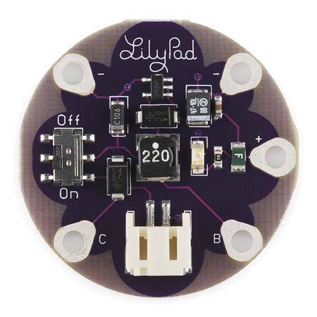 Lilypad LiPower Power Supply Battery Boost Module - 2