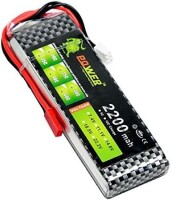 Lion 2200MAH 2S 7.4V 35C Yüksek Güç Yüksek Kaliteli Model Uçak LIPO Pil T Dişi - 2