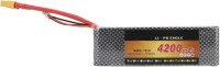 Lion 4200MAH 2S 7.4V 35C Yüksek Güç Yüksek Kaliteli Model Uçak LIPO Pil JST Dişi - 1
