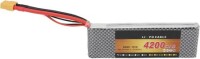 Lion 4200MAH 2S 7.4V 35C Yüksek Güç Yüksek Kaliteli Model Uçak LIPO Pil JST Dişi - 2