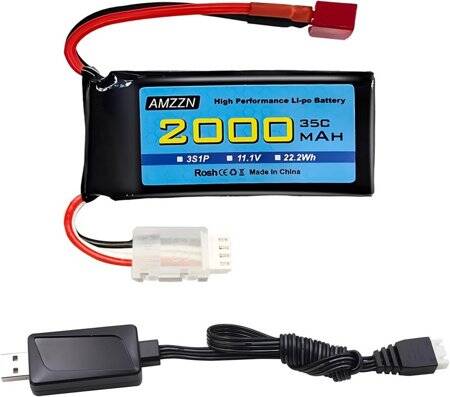 Lion 5200MAH 3S 11.1V 35C Yüksek Güç Yüksek Kaliteli Model Uçak LIPO Pil T Dişi - 1