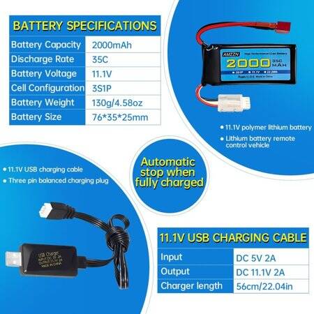 Lion 5200MAH 3S 11.1V 35C Yüksek Güç Yüksek Kaliteli Model Uçak LIPO Pil T Dişi - 3