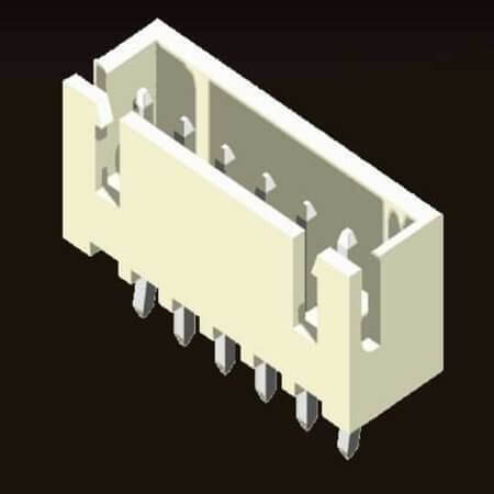 L-KLS1-2.50-15-S CON.T.B.2.50MM 15PIN 180C MALE WHITE - 1