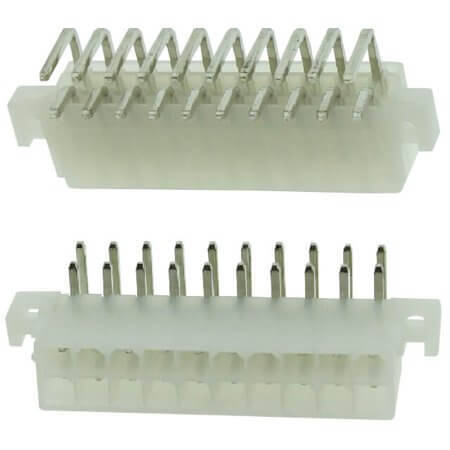 L-KLS1-4.20-2X10-RB CON.T.B.4.20MM 20PIN(2x10) MALE 90C WITH EARS - 1
