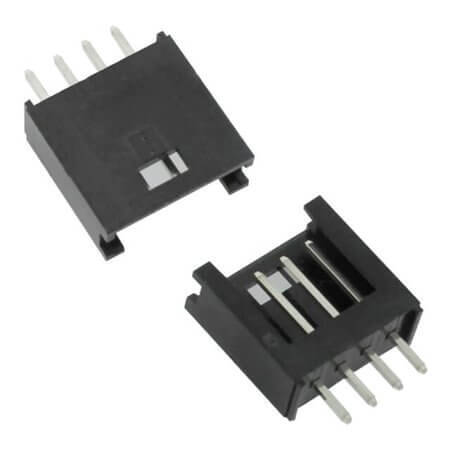 L-KLS1-TEA-2.54-1X04-S CON.T.B.2.54MM 4P 180C MALE BLACK - 1