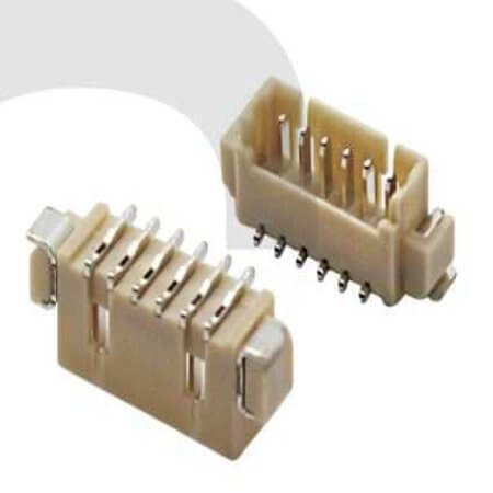 L-KLS1-XL1-1.25-06-VM-R CON.T.B.1.25MM 6PIN(1X6) SMT V/T MALE WITH CAP - 1