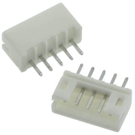 L-KLS1-XL1-2.00-05-S CON.T.B.2.00MM 5PIN(1X5) THT V/T MALE KLS - 1