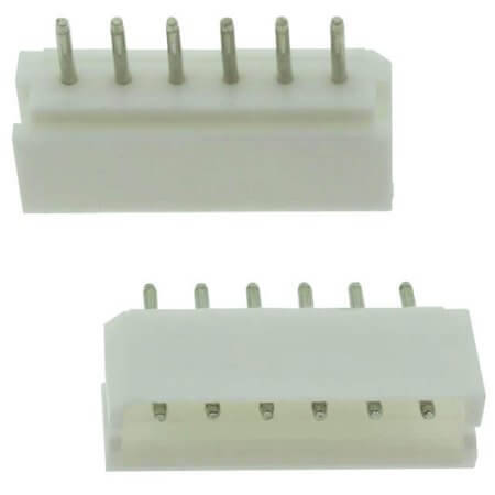 L-KLS1-XL4-2.50-06-S CON.T.B.2.50MM 6PIN(1X6) 180C MALE - 1