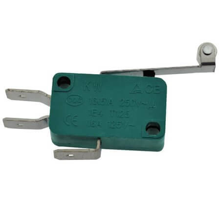 L-KLS7-KW3-OZ-B113013L28 SWITCH MICRO 16A 125/250VAC SPDT TERM. FORM2 GREEN - 1