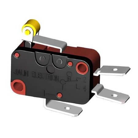 L-KLS7-KW3-OZ-C113233L6 SWITCH MICRO 16A 125/250VAC SPDT TERM. FORM3 BROWN - 1