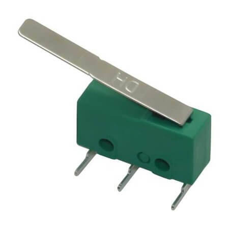 L-KLS7-KW4-3Z-B152013L4 SWITCH MICRO 5A 125/250VAC SPDT PCB 29MM GREEN - 1