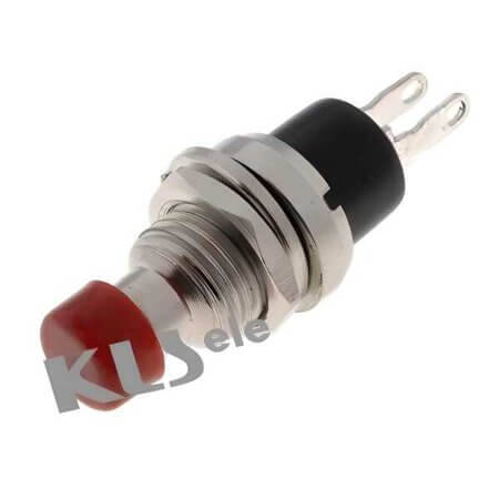L-KLS7-PBS-004D-G SWITCH PUSH BUTTON 3A 125VAC OFF-(ON) GREEN CAP - 1