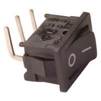 L-KLS7-RS601A-1020013BB SWITCH ROCKER SPDT 6A 250V - 1