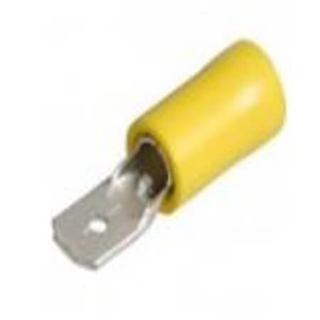 L-KLS8-01115-MDD5.5-250 CONNECTOR TERM.RECTANGULAR PIN 0.4x6.35x25 YELLOW - 1