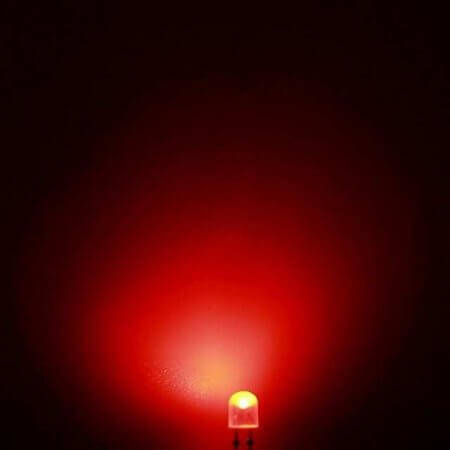 LL2508EYHR4-802 LED 5.2x3.8MM RED 1900mcd 80° RED/DIFFUSED - 1