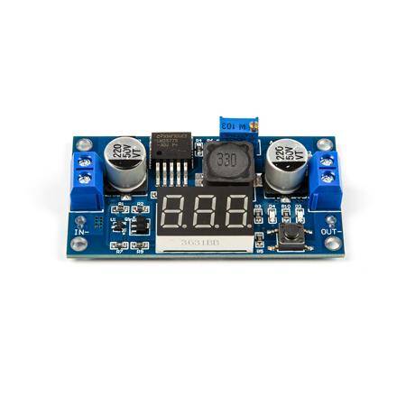 LM2577 DC-DC Digital Voltmeter Booster Module - 3