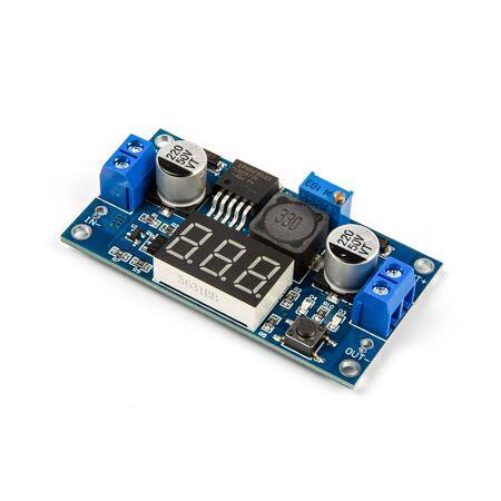 LM2577 DC-DC Digital Voltmeter Booster Module - 8