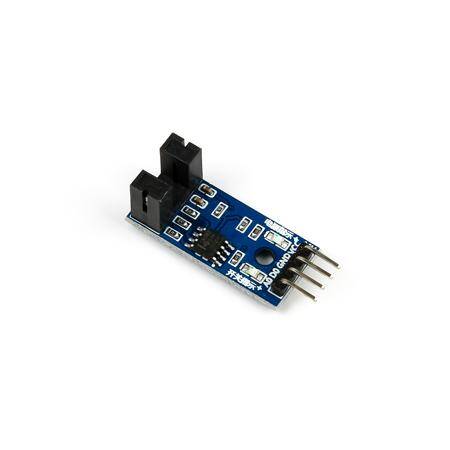 LM393 Test Motoru Hız Sayacı Sensörü Oluk Bağlayıcı Kodlayıcı Modül - 8