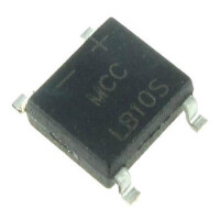 LMB10S-TP DIODE BRIDGE 1A 1000V LMBS-1 MICRO - 1