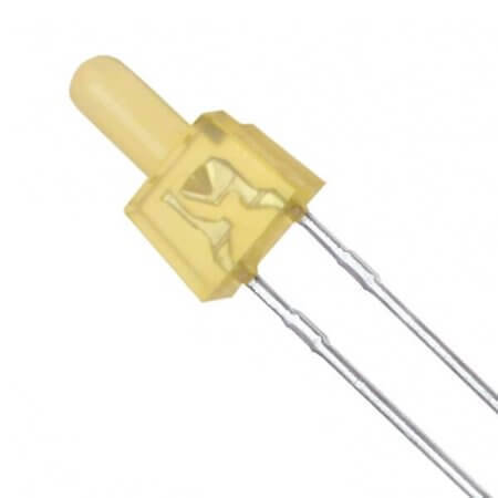 LN482YPX LED THT 2MM AMBER 2MCD 100° AMBER/DIFFUSED - 1