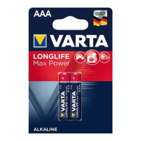 LONGLIFE M.POWER AAA B2 ALKALİN PİL LONGLIFE MAX POWER 2xAAA BLISTER 2Lİ - 1