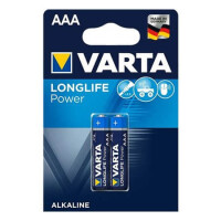 LONGLIFE POWER AAA B2 ALKALİN PİL LONGLIFE POWER 2xAAA BLISTER 2Lİ - 1