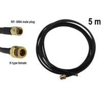LORA ANT.CABLE WLC240 5M CABLE LoRaWAN WLC240+SMA ADAP. IN STANDARTS LMR - 1