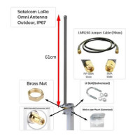 LORA ANTEN 5.8DBI+KABLO LORA ANTENNA OUTDOOR 5.8dbi 863-870MHZ+90CM KABLO - 1
