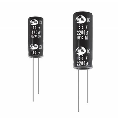 LQ1V108M12020PL CAP.EL.1000uF 35V 12.5x20 105°C TB SAMWHA - 1