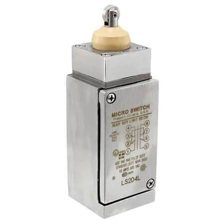 LS2D4L SWITCH LIMIT 10A/800mA 120V/120VAC/DC DPDT - 1