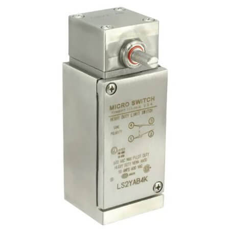 LS2YAB4K SWITCH LIMIT 10A/800mA 120V/120VAC/DC SPDT - 1