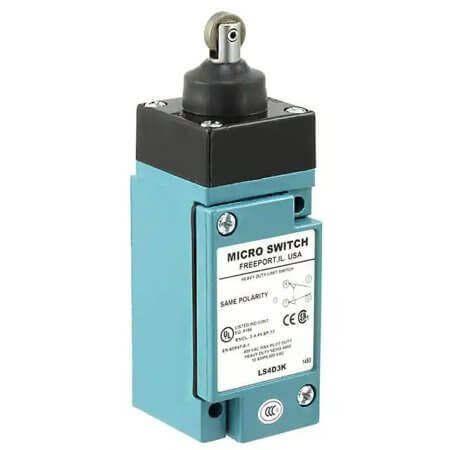 LS4D3K SWITCH LIMIT 10A/800mA 120V/115VAC/DC SPDT - 1