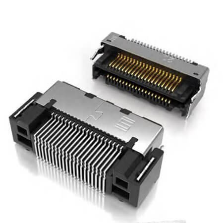 LSHM-140-06.0-F-DV-A-N-T CONNECTOR, LSHM SERIES40, 06.0, NO SHIELD - 1