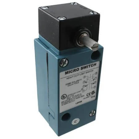 LSP2B SWITCH LIMIT 10A/800mA 120V/115VAC/DC DPDT - 1