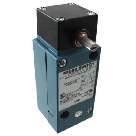LSR6B SWITCH LIMIT 10A/800mA 120V/115VAC/DC DPDT - 1
