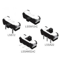 LSSA12S-V SWITCH SLIDE 1P2T 100mA 12VDC THT V/T - 1