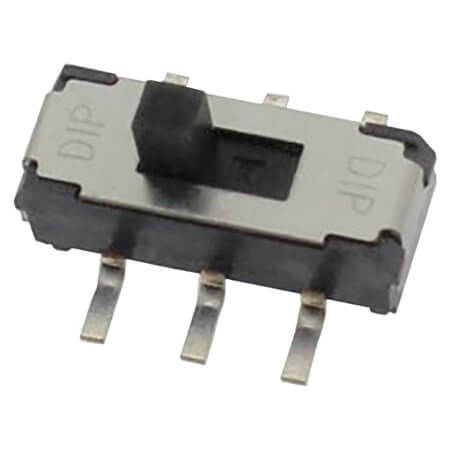 LSSAM22-V-T/R SWITCH SLIDE 2P2T 100mA 12V On-Off SMT V/T - 1