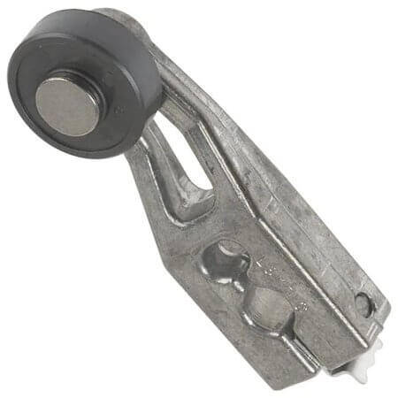 LSZ51C SWITCH LEVER FIXED BACK NYLON ROLLER - 1