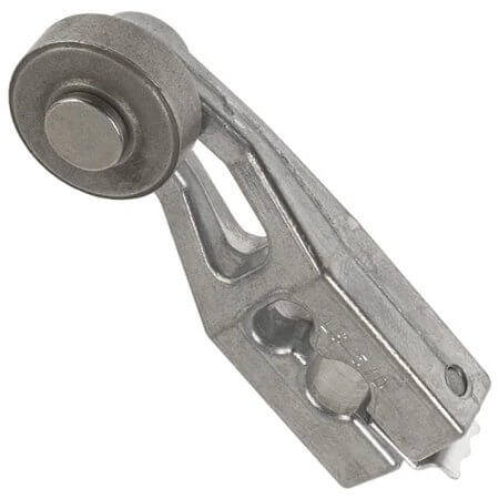 LSZ51D SWITCH LEVER FIXED BACK STEEL ROLLER - 1