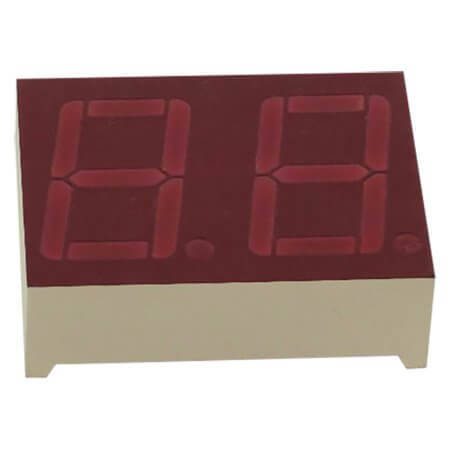 LTD-6910HR LED DISPLAY 7 SEGMENT 2DIGIT 14.2MM (+) RED - 1