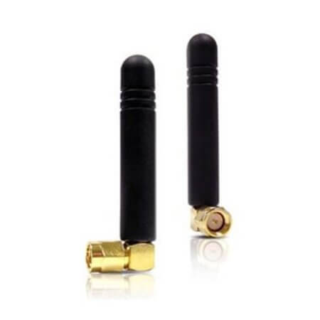 LTE-G-401 GSM ANTENNA 90C SMA BLACK - 1