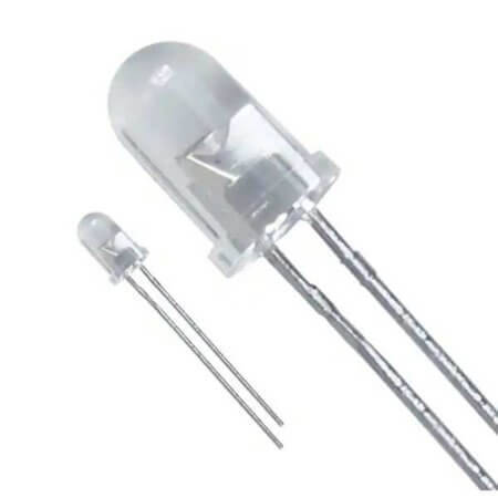 LTL2R3KGKNN LED 5MM GREEN 680mcd 20° WATER CLEAR - 1